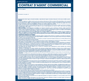 Contrat d'Agent Commercial,...