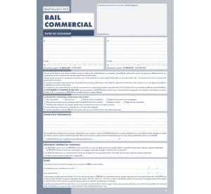 Bail commercial, le paquet...