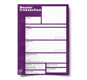 Pack dossier transaction 2...